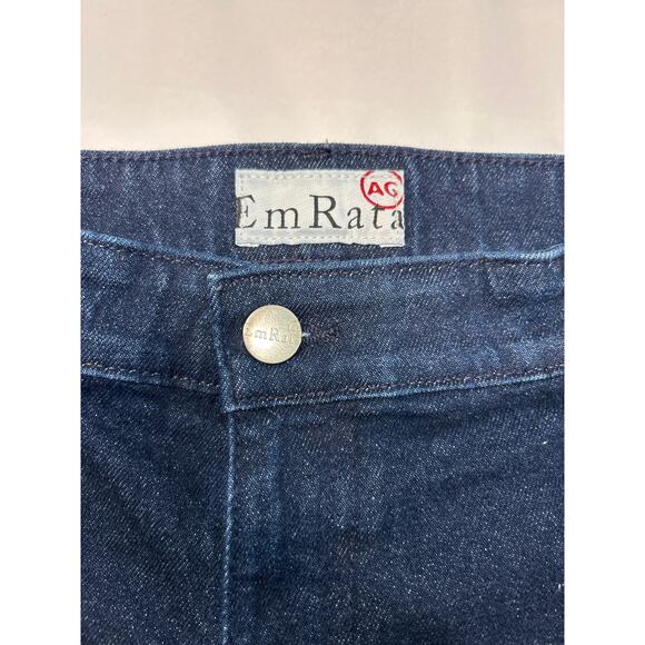 NEW! AG x Emrata and Revolve Anisten Flare Jean Subway with Slit Front Size 32. - Picture 7 of 11